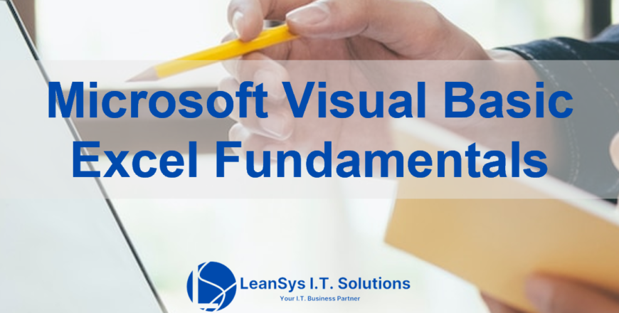 Microsoft Visual Basic Excel Fundamentals1